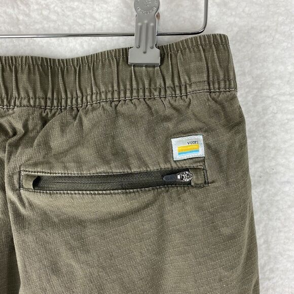 Vuori Pants Mens Size M Green Ripstop Climber Drawstring Hiking Outdoors Camping - Picture 5 of 11